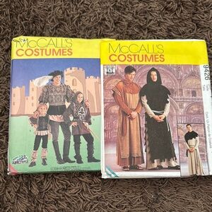 Costume sewing patterns